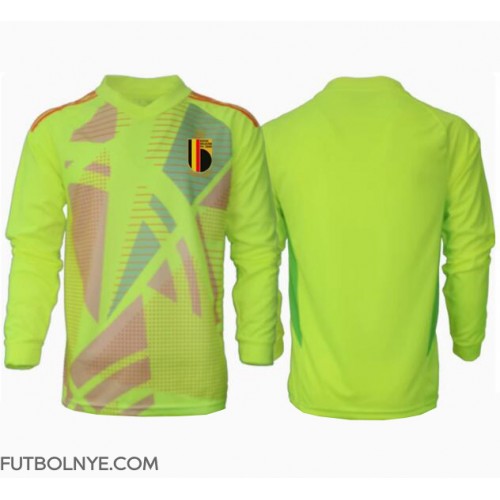Camiseta Bélgica Portero Visitante Equipación Eurocopa 2024 manga larga